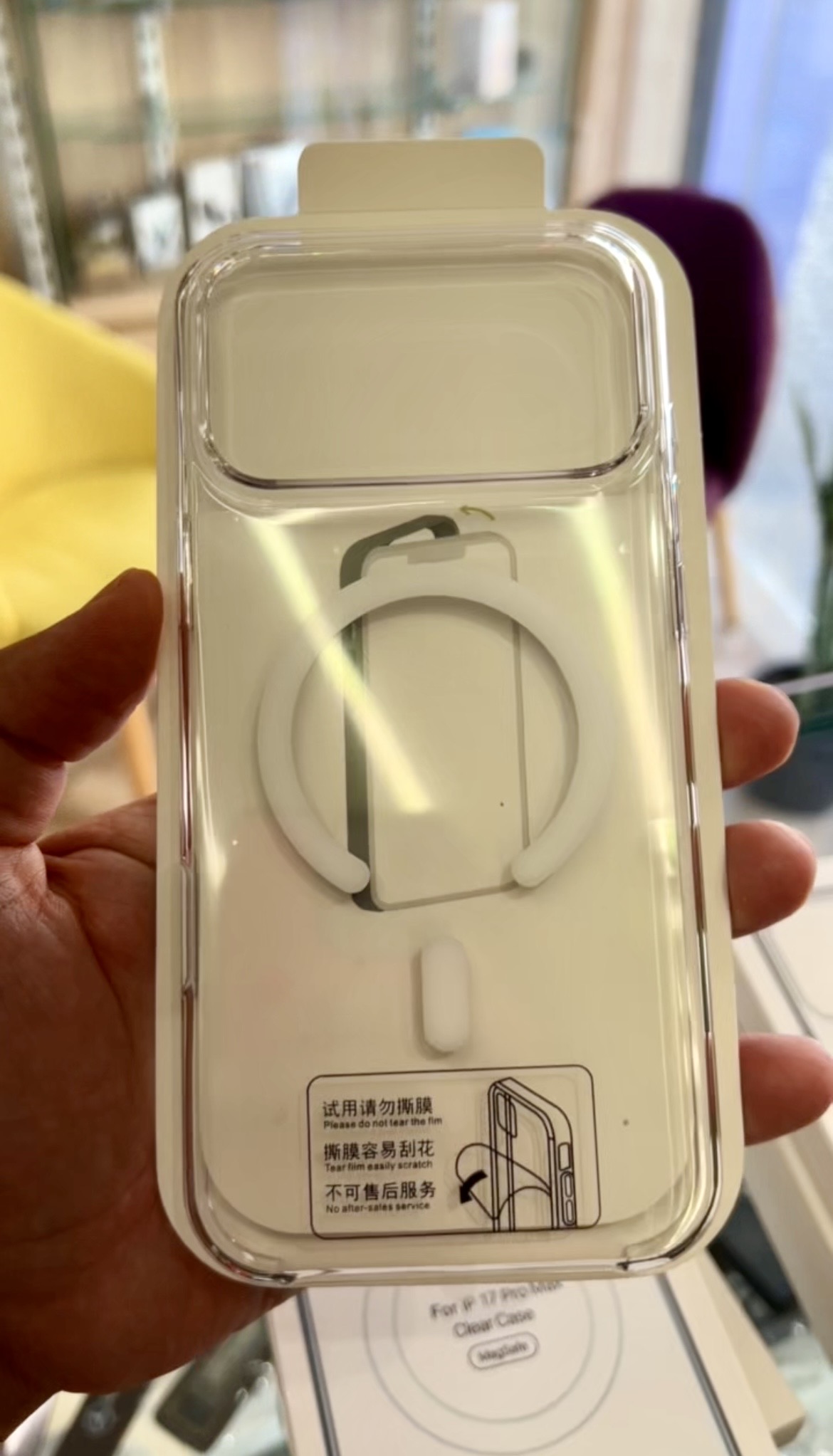 Coque iPhone 12 à 16 Pro Transparente MagSafe