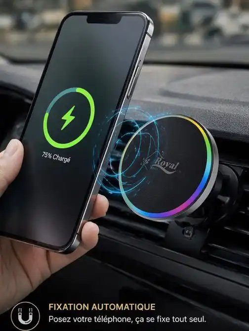 Support voiture Royal chargeur