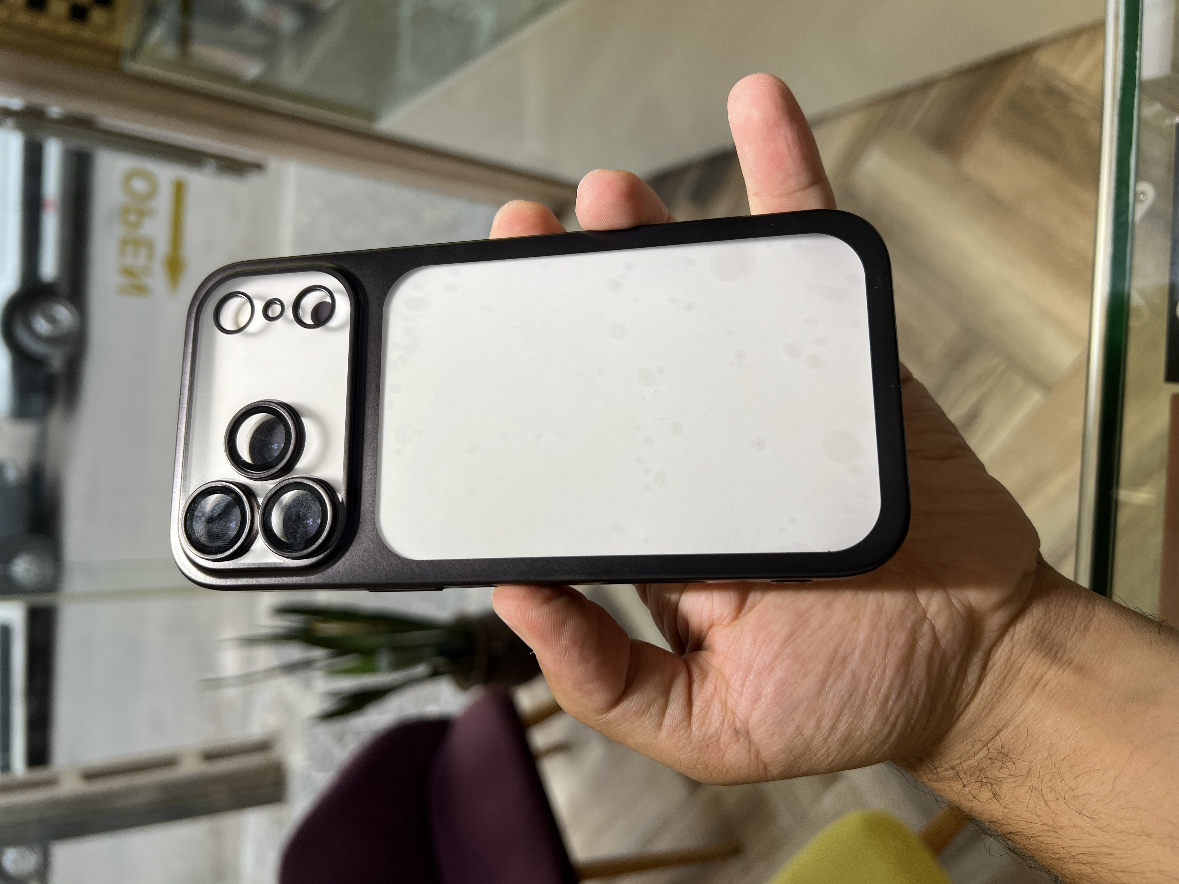 Coque iPhone 17 Series - transparent couleur 