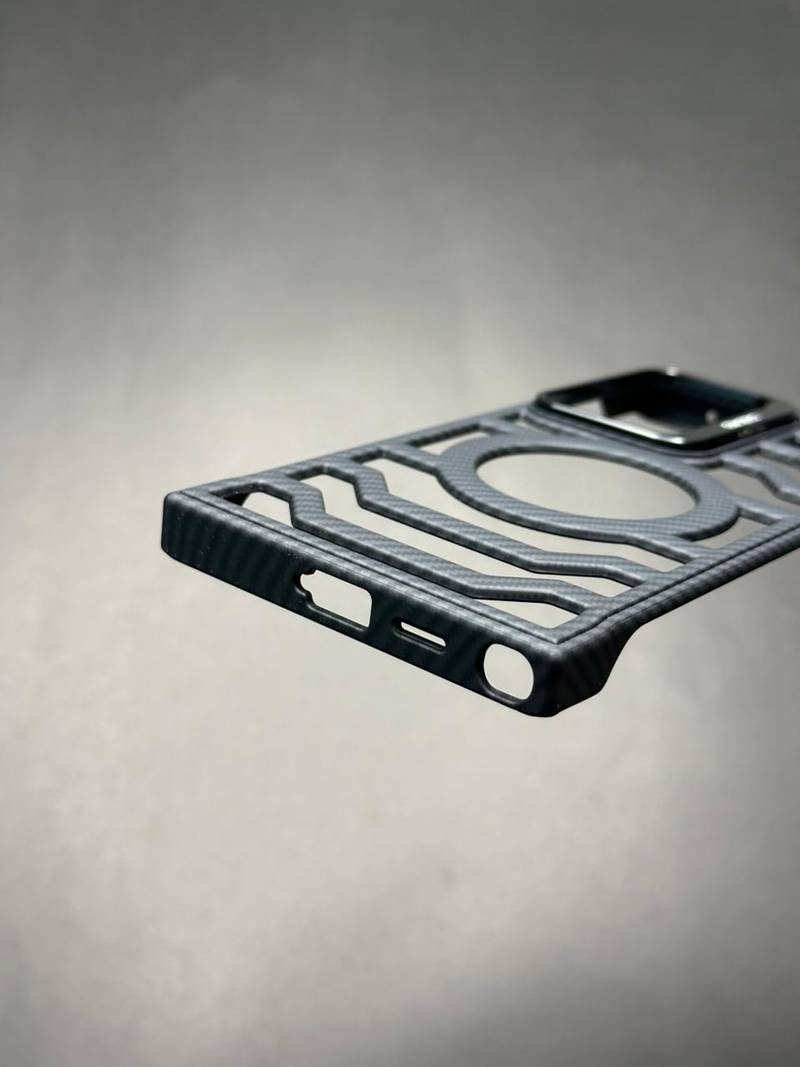 Pochette Samsung Carbon Bazel 3